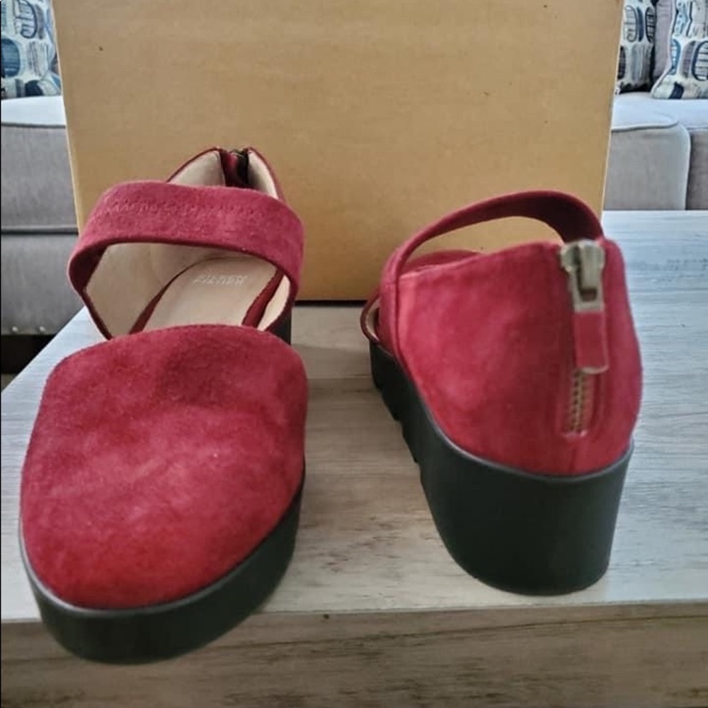 COPY - Red heeled sandals